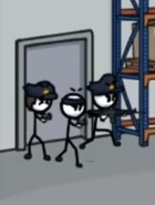 Bounty Hunters.jpeg (23 KB) A close up photo of her shooting at the Toppat Clan Members