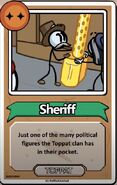 The Golden Cannon in Sheriff's Bio.