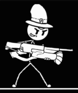 Mr. Macbeth's Idle Animation during battle