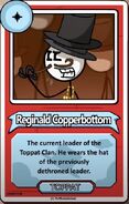 Reginald Copperbottom’s Bio in Infiltrating the Airship