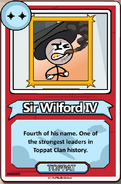Sir Wilford IV’s Bio in ItA
