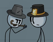 Respecting Henry for defending the Toppat Clan.