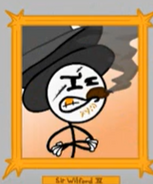 Sir Wilford IV's portrait in the legacy version of ItA