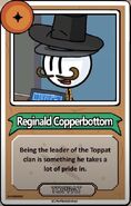 Reginald Copperbottom’s Bio in Completing the Mission