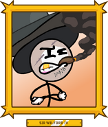 Sir Wilford IV's portait (Transparent, Remastered)