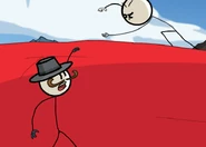 Henry drops Reginald.