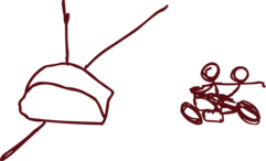 Originally, there was going to be a scene showing Henry and Ellie driving the motorcycle and jumping off a ramp.