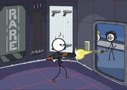 Henry using an Underbarrel Grenade Launcher