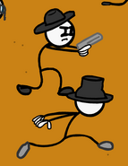 Mr. Brimley Running, along Quickdraw (Legacy)