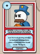 Winston Davis Lost his truck driving job due to multiple investigations after a stowaway was found inside The Bank. ------------TOPPAT------------