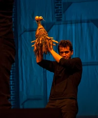Victor Yerrid performing a Horny Alien.