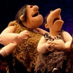 Puppets (27).jpg (50 KB) Large Caveman with Cavewoman.
