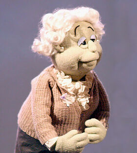 puppet old lady