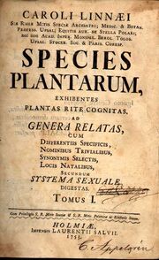 Species plantarum 001