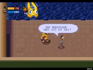 "The Minotaur will get us all!"