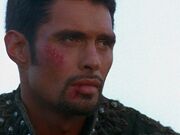 Ares is left alone after Xena bids him farwell
