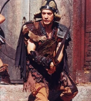 Joxer using his sword in "".