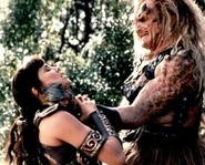 Dagnine choking Xena