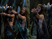 The Sirens, working for Poseidon try to kill Ulysses