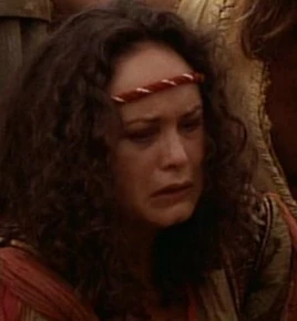 Young woman gauntlet