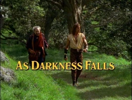 Darkness falls title