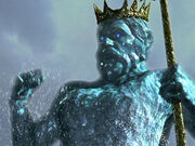 Poseidon, king of the sea.