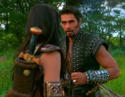 Ares reveals his true intentions to Xena