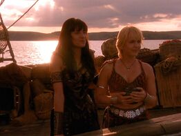 Gabrielle heading to Egypt with Xena's spirit