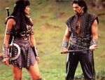 Ares tries to warn Xena of Dahak and his Cult. (XWP: "The Deliverer")