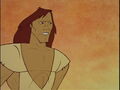 The animated Hercules (appearance based on Kevin Sorbo)[45]