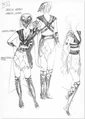 Costume Design from Hercules and the Amazon Women