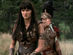 Xena kills Pompey