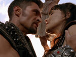 Ares tells Xena to have a child with him, which sickens her. (XWP: "Eve")