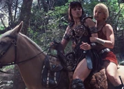 Xena and Gabrielle reunite in their original universe.