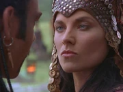 Xena and Borias meet for the first time revealed in flashbacks.