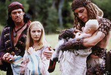 Belach, Daughter Nica and Xecan with their son.jpg