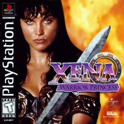 NTSC (North American) cover for Xena: Warrior Princess