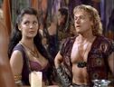 With Iolaus in "The Enforcer"