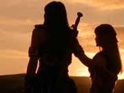  reflects on her life with Xena before promising to bring her back.