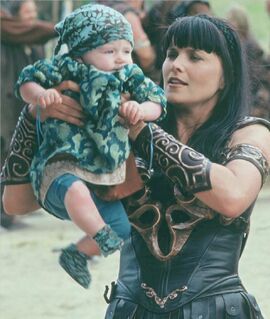 Xena baby Eve Under Seige