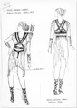 Costume Design from Hercules and the Amazon Women