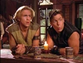 Hercules and Jason Spot Cleo