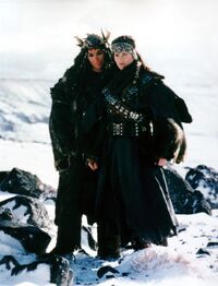  and Xena in the , in ""