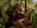 With Iolaus in "Long Live the King"