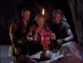 Jason, Hercules, and Iolaus in the Cave in "The Treasure of Zeus: Part 1"