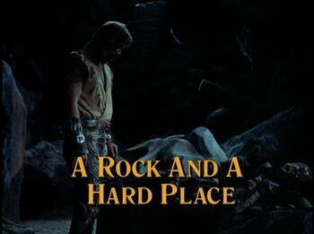 Rock and a Hard Place Title