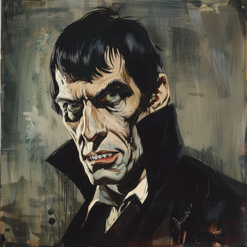 Barnabas Collins BW