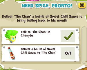 Need Spice, Pronto!