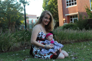 Anna and baby Kaitlyn