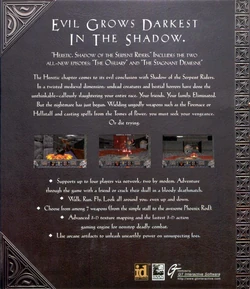 HERETIC 1 SHADOW of the Serpent Riders PC CD-ROM Juego / Retro FPS / De Big Box EUR 21,47 - ES